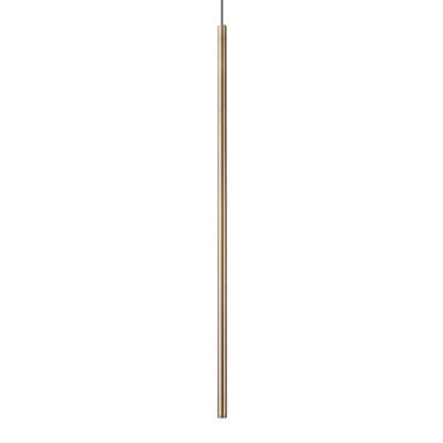 Ideal Lux Filo Integrated Led Pendant Ceiling Light Brass 160Lm 3000K
