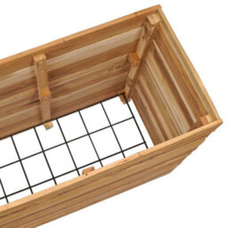 Berkfield Raised Bed 150X40X72 Cm Recycled Teak And Steel - thumbnail 6