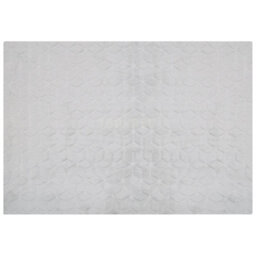 Beliani Faux Fur Rug Thatta Light Grey 160 X 230 Cm - thumbnail 4