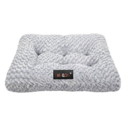 Skylos Large Dog Bed Plush Soft Rose Velvet Non-Slip Pet Crate Keneel Mat - thumbnail 3