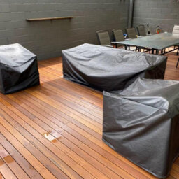 Waterproof Cover For Garden Table, Chair And Furniture Set, Cover, Uv Protection, Size 180 X 110 70 Cm - thumbnail 4