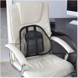 Loops Ergonomic Air Flow Lumbar Support Cushion For Office Chairs And Cars - thumbnail 3