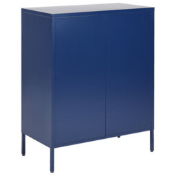 Beliani Chest Of Drawers Enago Metal Navy Blue - thumbnail 5