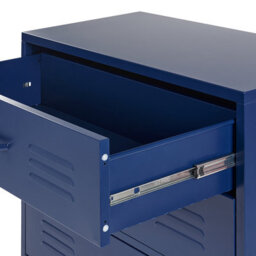 Beliani Chest Of Drawers Enago Metal Navy Blue - thumbnail 6
