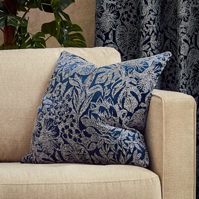 Wylder Nature Bali Botanical Jacquard Feather Filled Cushion - image 1