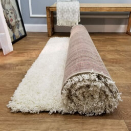 Prime Plus Extra Thick Heavy 5Cm Pile Soft Shaggy Rugs Modern Area Rugs Bedroom Hall Rugs (Cream, 160 X 230) - thumbnail 4