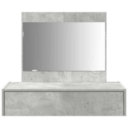 Walplus Dressing Table With Drawer Grey 83 X 40 X 70 Cm Engineered Wood - thumbnail 6