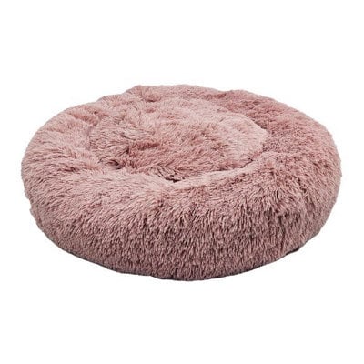 Huggle Pets Hugglepets Anti-Anxiety Small Pink Donut Dog Bed - image 1