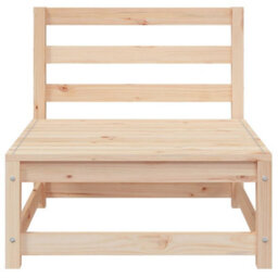 Berkfield Garden Sofa 3-Seater Solid Wood Pine - thumbnail 6