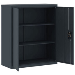 Berkfield File Cabinet Anthracite 90X40X105 Cm Steel - thumbnail 4