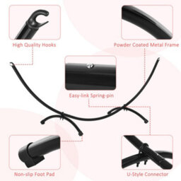 Outsunny 3(M) Metal Hammock Stand Frame Replacement Garden Outdoor Patio - thumbnail 5