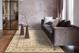 RugsX Wool Carpet Soho 477.27.la100 Osta - Rhombus, Frame Geometric Natural Beige 160X240 Cm - thumbnail 5
