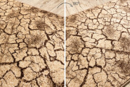 RugsX Runner Karmel Terra Cracked Ground Nut 70Cm  70X120 Cm - thumbnail 3