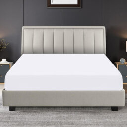 Pamposh Double Fitted Sheet Durable Elastic Fitted Bed Sheets Double Fade Resistant Ultrasoft Luxury Fitted Sheet - thumbnail 1