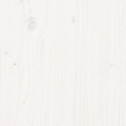 Berkfield Sideboard White 111X34X60 Cm Solid Wood Pine - thumbnail 6