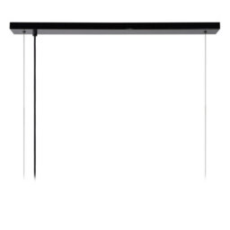 Lucide Surtus Industrial Bar Pendant Light - 6Xe27 - Black - thumbnail 6