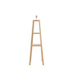 Valuelights Wakefield Two Storage Shelf Wooden Floor Lamp - thumbnail 5