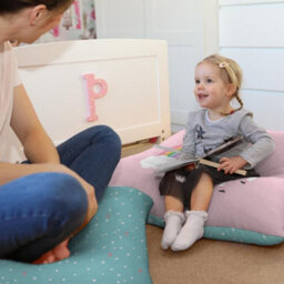rucomfy Beanbags Rucomfy Indoor Unicorn Bean Bag - Kids Floor Cushion Seat - thumbnail 1