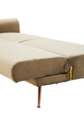 Orsina Hatton Mink Velvet Sofa Bed - thumbnail 3