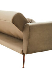 Orsina Hatton Mink Velvet Sofa Bed - thumbnail 5
