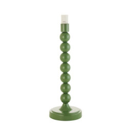 Loops Stylish Gloss Cotswold Green Table Lamp Base - E14 Compatible Lighting Solution - thumbnail 1
