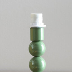 Loops Stylish Gloss Cotswold Green Table Lamp Base - E14 Compatible Lighting Solution - thumbnail 3