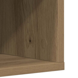 Vidaxl Shoe Cabinet Artisan Oak 54X34X183 Cm Engineered Wood - thumbnail 8