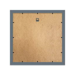 12X12 Inch 4 Opening Photo Collage Frame, Display Four 6X4 Inch Photos, Multi Aperture Family Picture Frame, Grey - thumbnail 4