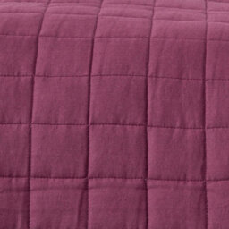 Homescapes Cotton Quilted Reversible Bedspread Lavender Purple,150 X 200 Cm - thumbnail 3