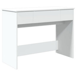 Walplus Dressing Table With Mirror White 100X45X76 Cm - thumbnail 2