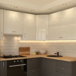 Luceco Ftype Mk2 Brushed Steel Effect Fixed Led Fire-Rated Warm White Downlight 6W Ip65 - thumbnail 2