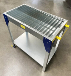 Megamaxx Uk™ Plasma Cutting Table & Workbench - Flat-Pack Work Table - 83Cm X 45Cm X 90Cm High - Wheels Included - thumbnail 4