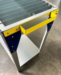 Megamaxx Uk™ Plasma Cutting Table & Workbench - Flat-Pack Work Table - 83Cm X 45Cm X 90Cm High - Wheels Included - thumbnail 9