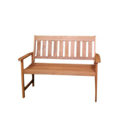 Samuel Alexander Cartmel 2 Seater Outdoor Wooden Garden Patio Bench - thumbnail 8