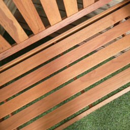 Samuel Alexander Cartmel 2 Seater Outdoor Wooden Garden Patio Bench - thumbnail 4