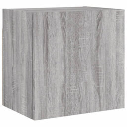 Berkfield Tv Wall Cabinets 2 Pcs Grey Sonoma 40.5X30X40 Cm Engineered Wood - thumbnail 6