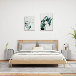 Berkfield Tv Wall Cabinets 2 Pcs Grey Sonoma 40.5X30X40 Cm Engineered Wood - thumbnail 3