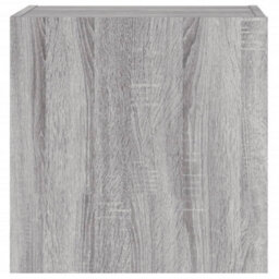 Berkfield Tv Wall Cabinets 2 Pcs Grey Sonoma 40.5X30X40 Cm Engineered Wood - thumbnail 8