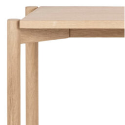 Furniture To Go Braidwood Bookcase With 4 Shelves In White Oak Veneer - thumbnail 7