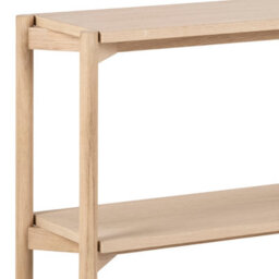 Furniture To Go Braidwood Bookcase With 4 Shelves In White Oak Veneer - thumbnail 6