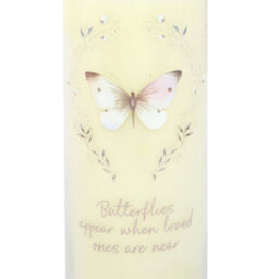 Something Different Butterflies Appear Vanilla Tube Candle White/transparent (One Size) - thumbnail 3