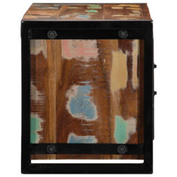 Berkfield Industrial Tv Cabinet 80X30X35 Cm Solid Wood Reclaimed - thumbnail 4