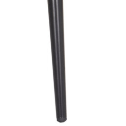 Beliani Set Of 2 Dining Chairs Sanilac Velvet Black - thumbnail 8