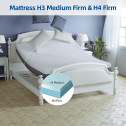 Memory Foam Mattress 8 Inch Mattress With Soft Fabric 2-Layer Skin-Friendly Durable-Double - thumbnail 6