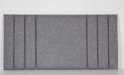 Comfy Deluxe 6Ft 26Inch  Grey Linen Savannah Headboard - image 1