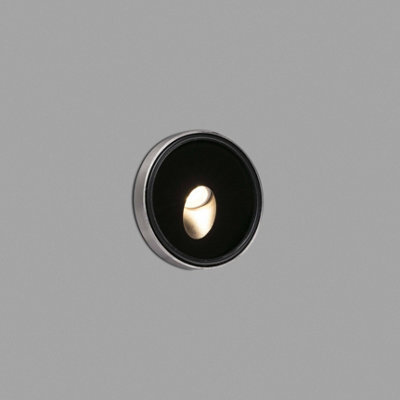 Luminosa Lighting Luminosa Dang Led Outdoor Recessed Wall Light Black Ip67 - image 1