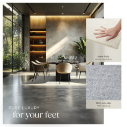 Tectake Rug Zonelle Short Pile And Ultra-Soft Carpet In Rectangular Or Round Design 140 X 200 Cm - Cream - thumbnail 4