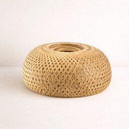 CGC Interiors Cgc Bronte Bamboo Easy Fit Hand Made Lampshade - thumbnail 4