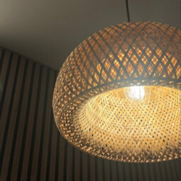 CGC Interiors Cgc Bronte Bamboo Easy Fit Hand Made Lampshade - thumbnail 8