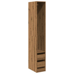 Vidaxl Wardrobe Artisian Oak 30X50X200 Cm Engineered Wood - thumbnail 2